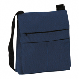 79123 Tri-zippered shoulder bag
