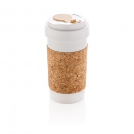4859 ECO PLA 400ml can with cork sleeve
