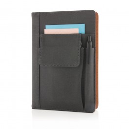 4559 Notebook with phone pocket