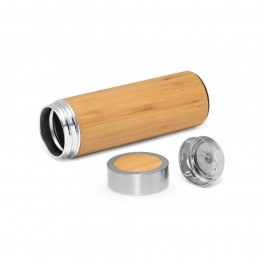 38649H Bamboo Thermos Bottle 