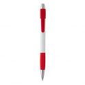 11303 White Striped Grip pen