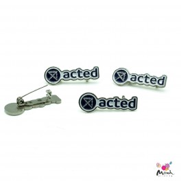 Metal Badge Pin